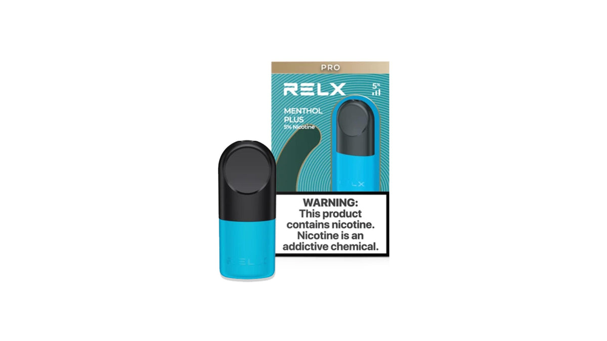 Relx Menthol Plus Pod 5% - Shams Shopping Centre Elite  
