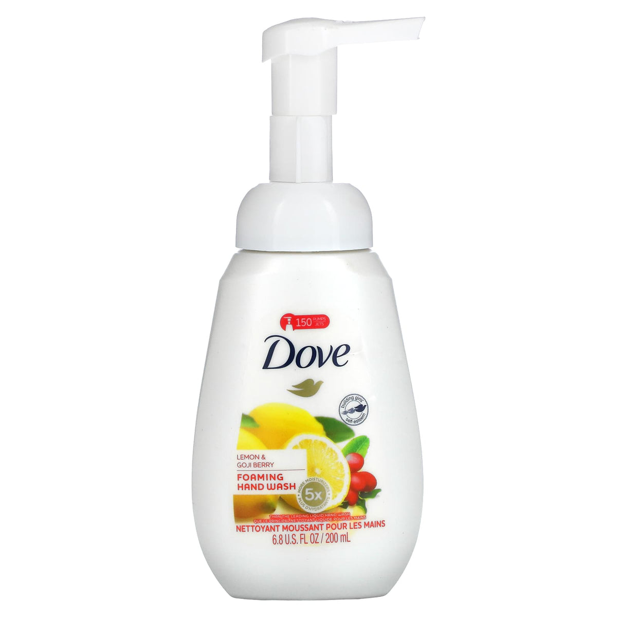 Dove Lemon & Goji Berry Foaming Hand Wash 200ml - Shams Shopping Centre Dove  