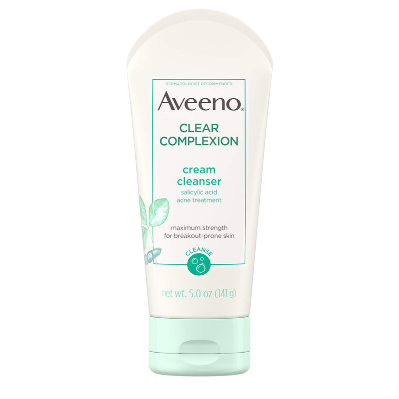 Aveeno Clear Complexion Cream Cleanser 141g - Shams Shopping Centre Aveeno  