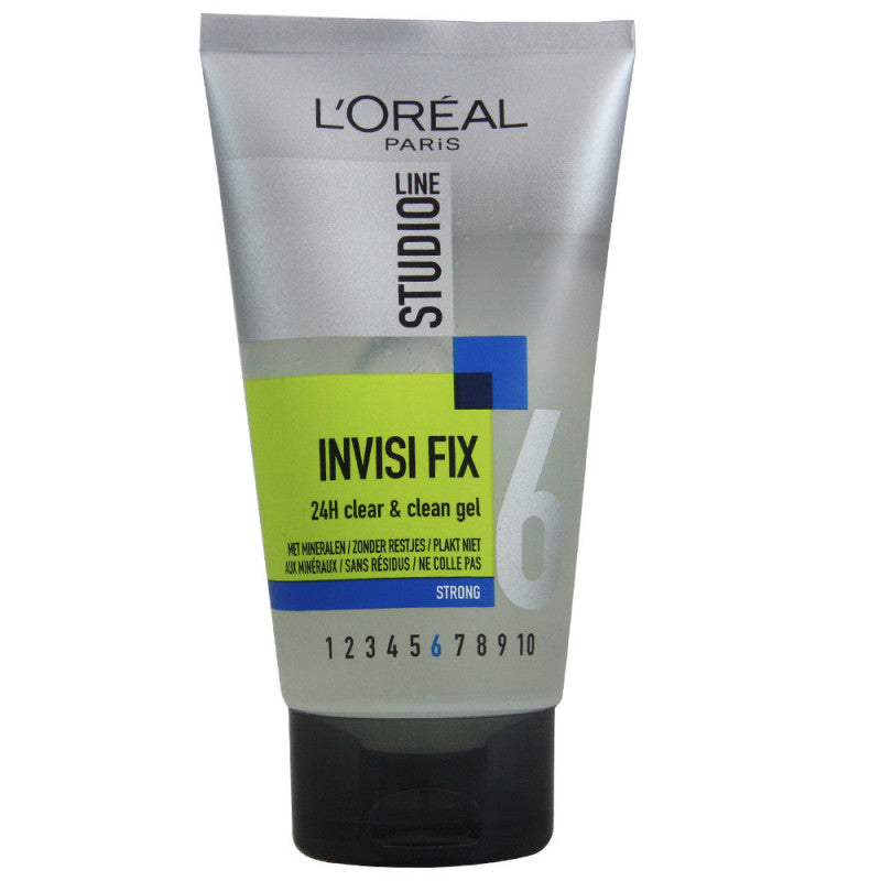 Loreal Studio Line Invisi Fix Clear & Clean Gel 150ml - Shams Shopping Centre Loreal  
