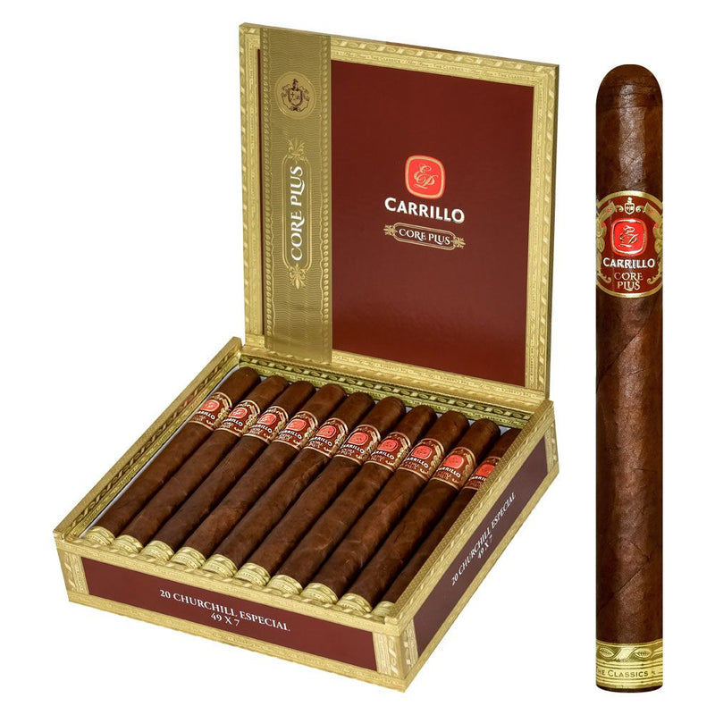 Ep Carrillo Core Plus Natural 20 Churchill Cigar (Single Cigar)