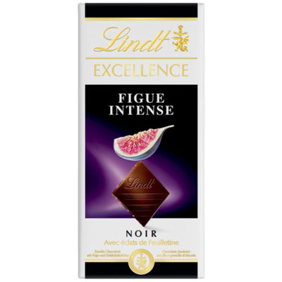 Lindt Excellence Fig Intense Chocolate Bar 100g - Shams Shopping Centre Lindt  