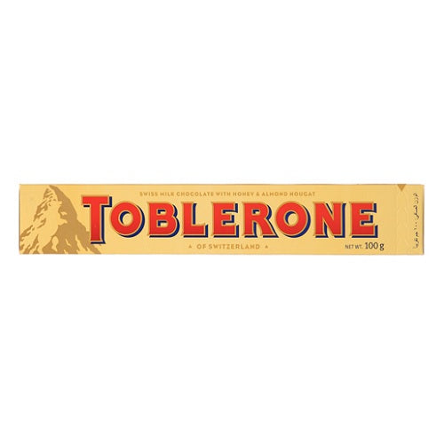 Toblerone Milk Chocolate 100g - Shams Shopping Centre Toblerone  