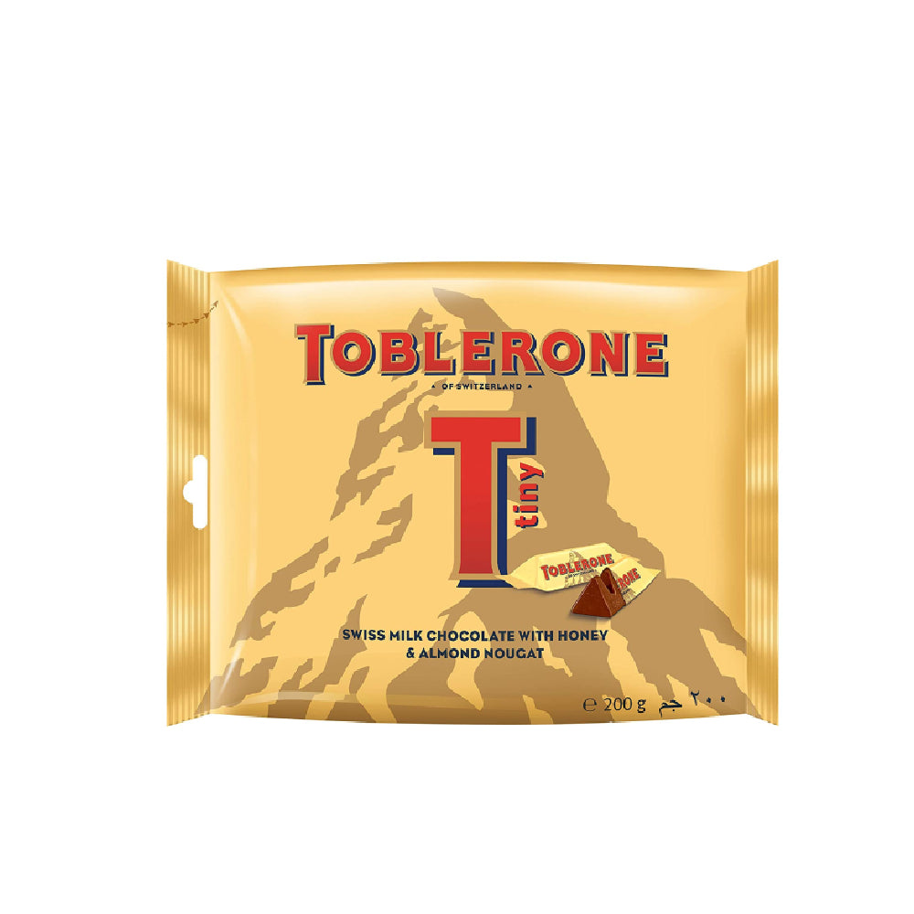 Toblerone Milk Chocolate Mini 200gm - Shams Shopping Centre Toblerone  