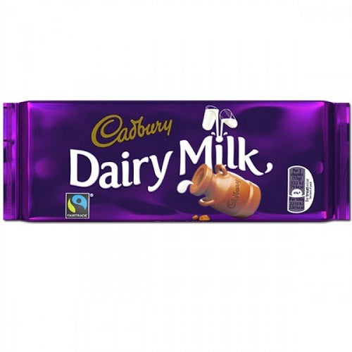 Cadbury Dairy milk chocolate bar 110g - Shams Shopping Centre Cadburys  