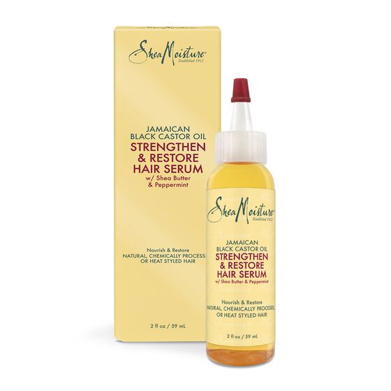 Shea Moisture Jamaican Black Castor Oil Serum 59ml - Shams Shopping Centre Shea Moisture  