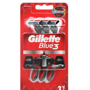 Gillette Blue3 Nitro Red Razor 3s - Shams Shopping Centre Gillette  