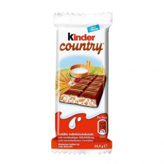 Kinder Country 23g bar - Shams Shopping Centre Kinder  