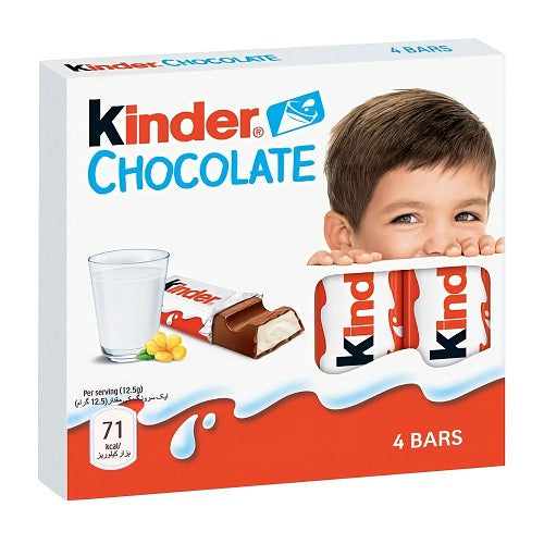 Kinder Chocolate T4 - 50g - Shams Shopping Centre Kinder  