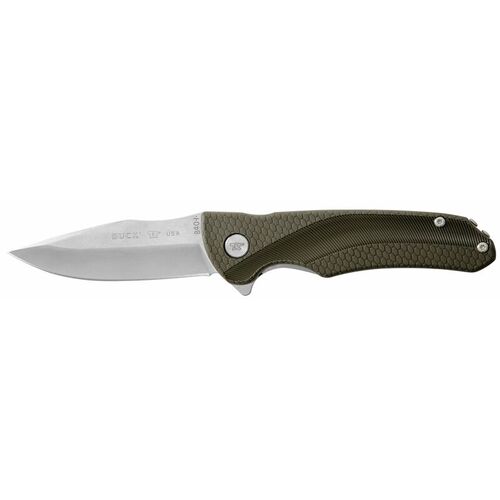 Buck Sprint Folder OD Green Hdl 12058 - Shams Shopping Centre Buck  