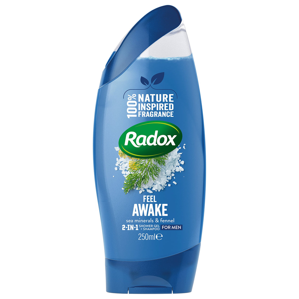 Radox Feel Awake 2in1 Shower & Shampoo 250ml - Shams Shopping Centre Radox  