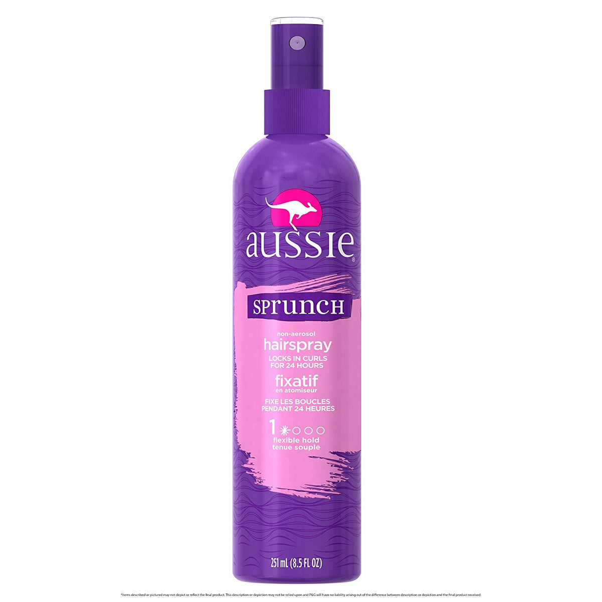 Aussie Sprunch Hairspray Flexible Hold 283ml - Shams Shopping Centre Aussie  