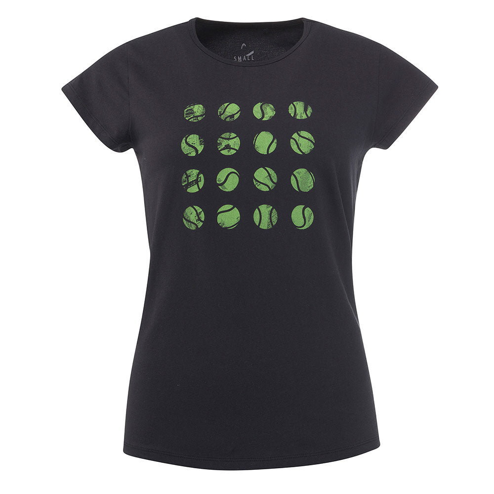 Head Antonia T-Shirt BK L-11 - Shams Shopping Centre Head  