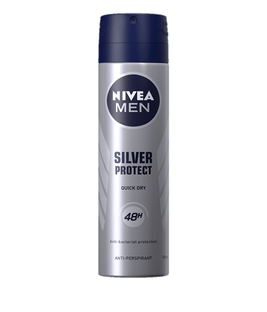 Nivea Silver Protect for Men Deo spray 150m - Shams Shopping Centre Nivea  