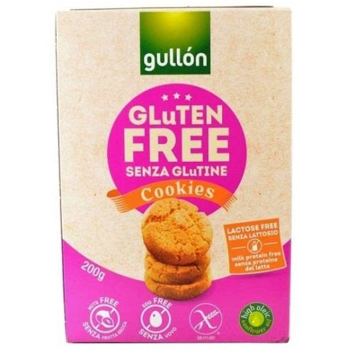 Gullon Gluten Free Senza Cookies 200g - Shams Shopping Centre Gullon  