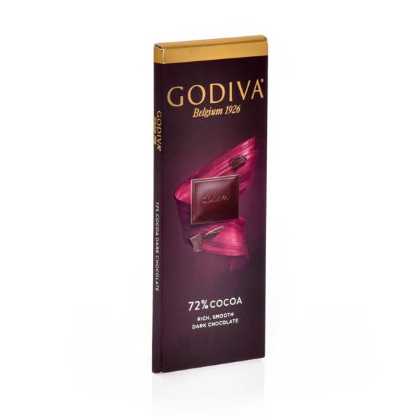 Godiva 72% Cocoa Dark Chocolate 90g - Shams Shopping Centre Godiva  