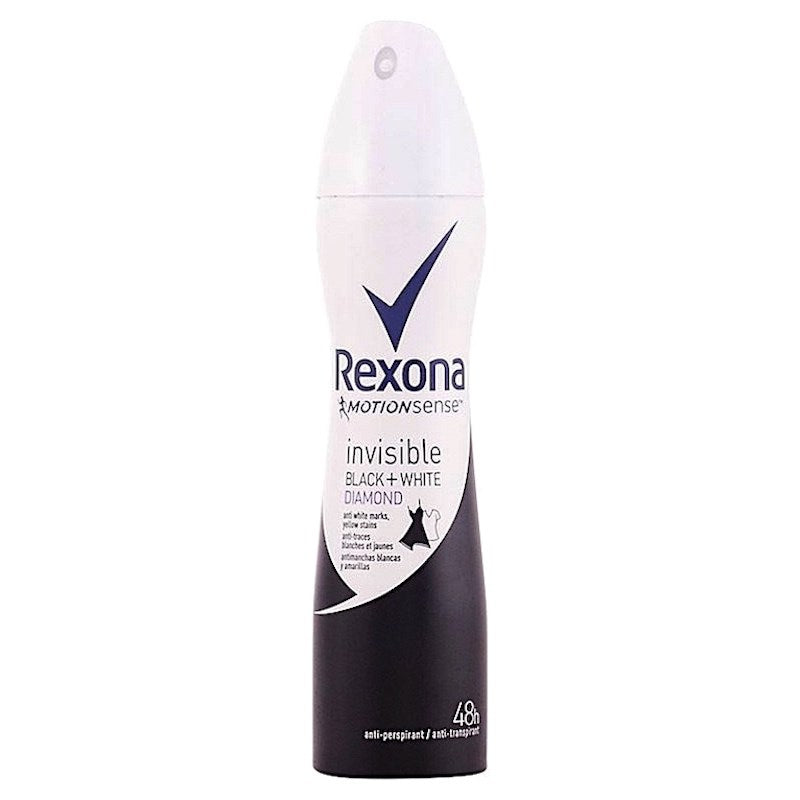 Rexona Invisible Black & White Women Body Spray 200ml - Shams Shopping Centre Rexona  