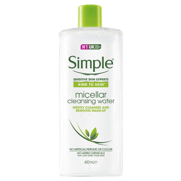 Simple Micellar Little Mix Cleansing Water 400ml - Shams Shopping Centre Simple  