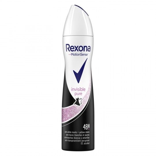 Rexona Women Invisible Pure Deodorant Spray 200ml - Shams Shopping Centre Rexona  