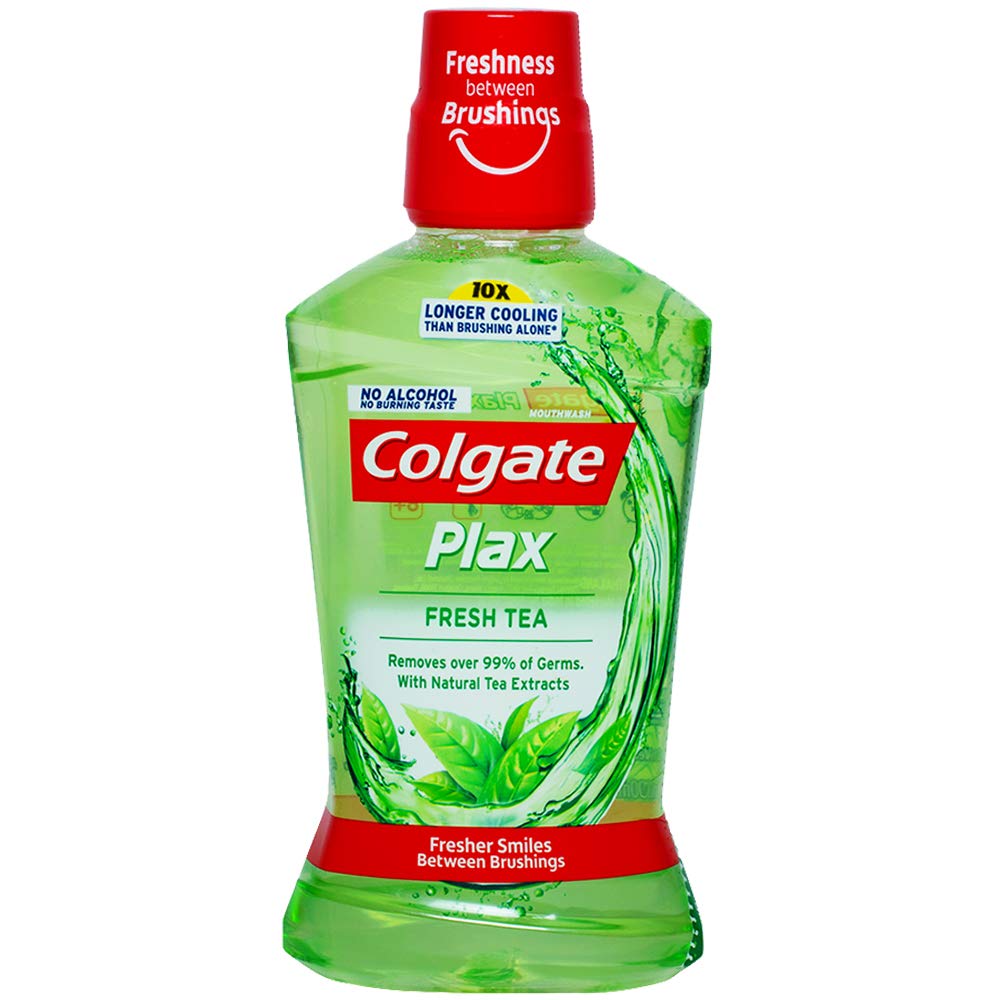 Colgate Plax Tea Fresh Mouth Wash 500ml - Shams Shopping Centre Colgate  