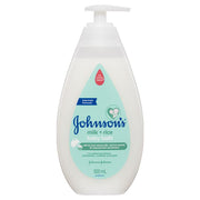 Johnsons Baby Milk Rice Hair & Body Bath 500ml - Shams Shopping Centre Johnson'S  