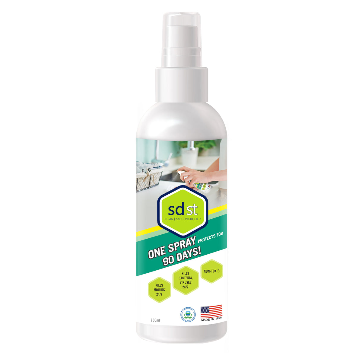 Crest SDST One Spray Kills Bacteria 30ml - Shams Shopping Centre Crest  