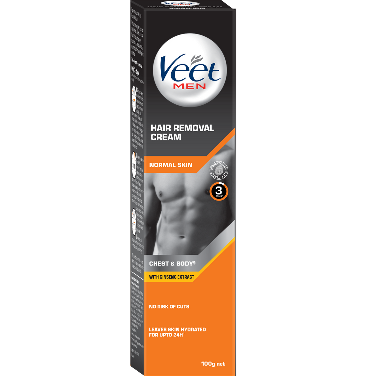 Veet Men Hair Removal Cream For Normal Skin 100g - Shams Shopping Centre Veet  