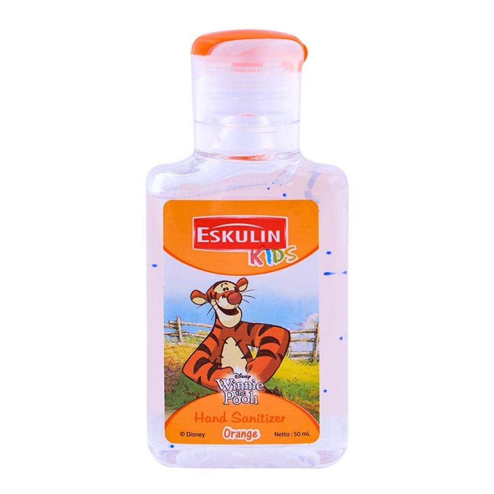 Disney Eskulin Kids Hand Sanitizer Orange 50ml - Shams Shopping Centre Disney  