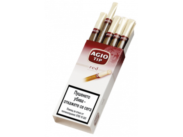 Agio Tip Red sweet 50 cigar (pack of 50) - Shams Shopping Centre Agio  