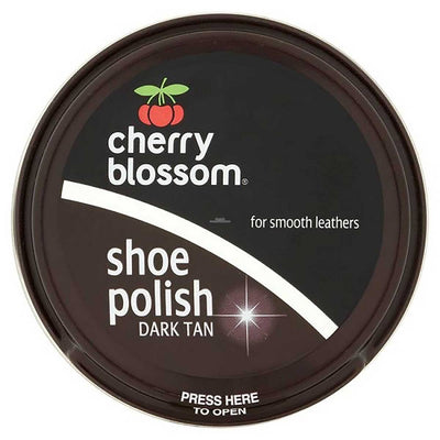 cherry blossom shoe polish dark nat 50ml - Shams Shopping Centre Cherry Blossom  