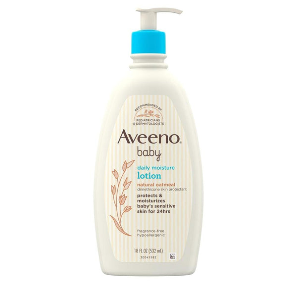Aveeno Baby Daily Moisture Lotion 532ml - Shams Shopping Centre Aveeno  