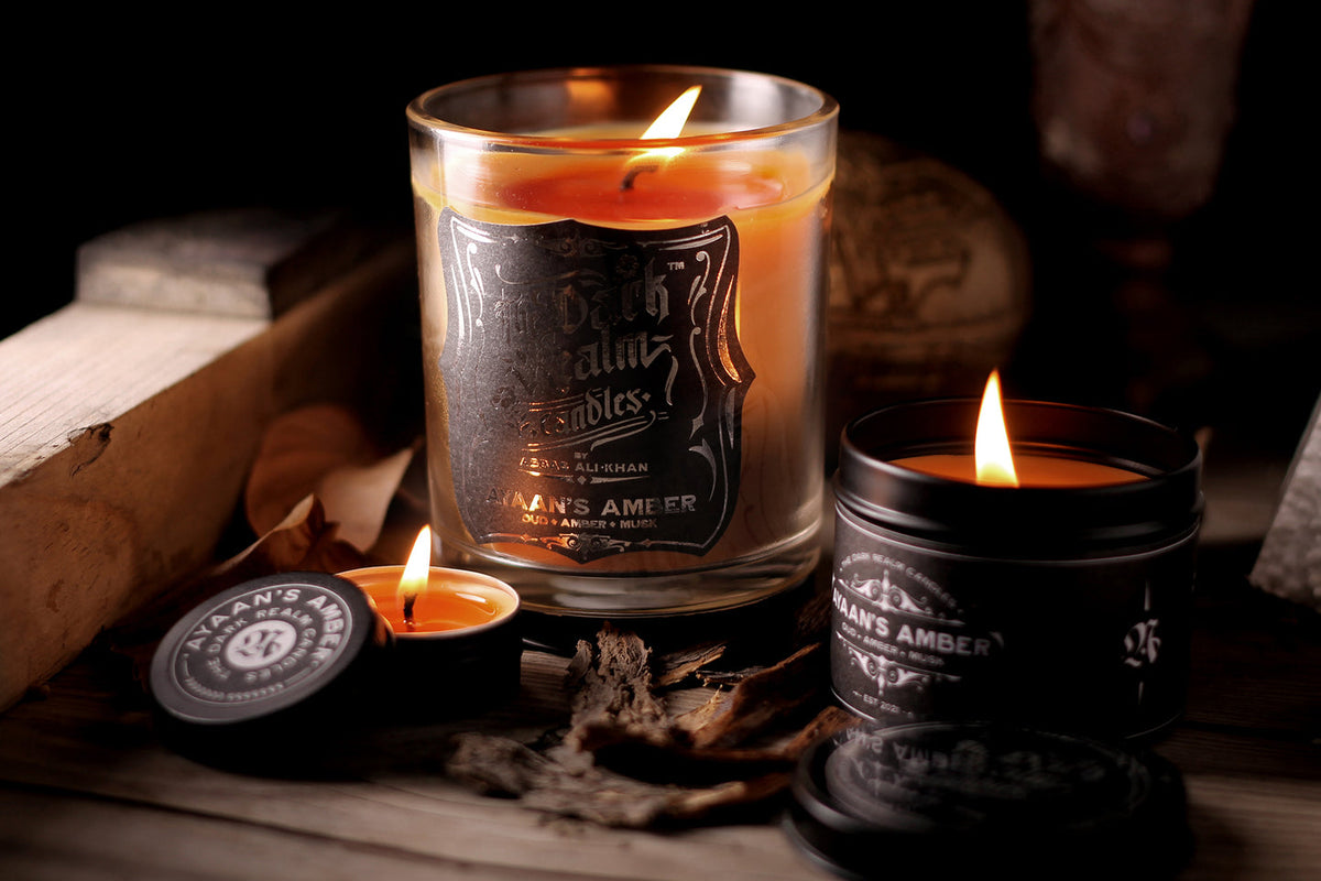 The Dark Realm Candle Ayaan's Amber - Shams Shopping Centre Dark Realm Candle  