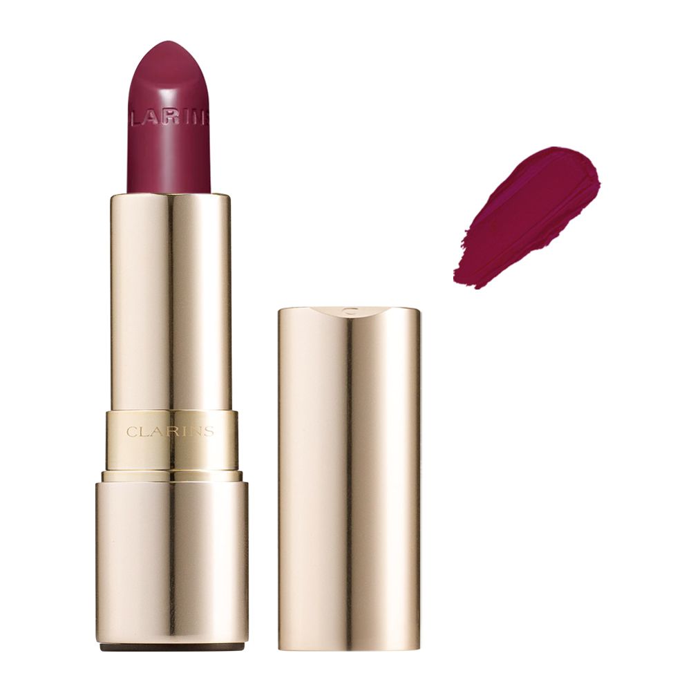 Clarins Joli Rouge Velvet Lipstick 744V-Plum - Shams Shopping Centre Clarins  