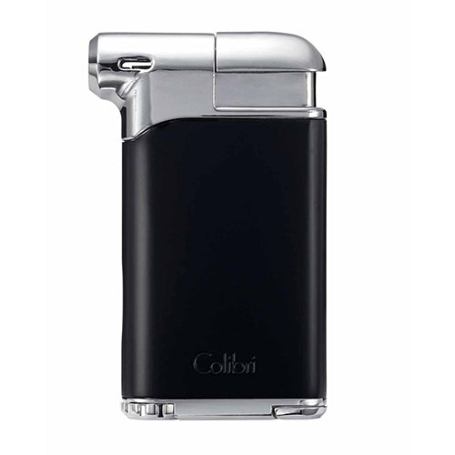 Colibri Lighter-Pecific Air Pipe Lighter Black+Chrome LI400C5