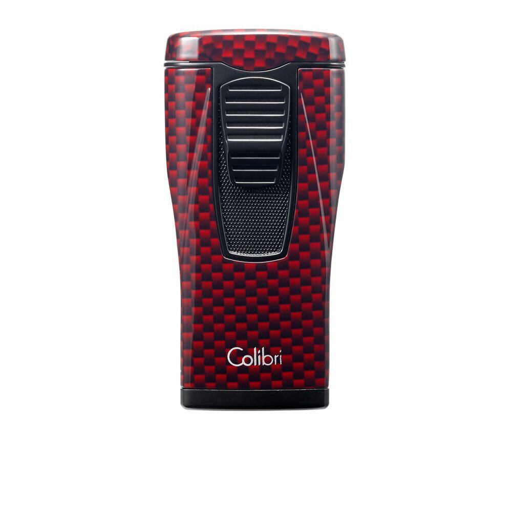 Colibri Lighter-Monaco Carbon Fibre-Red - Shams Shopping Centre Colibri  