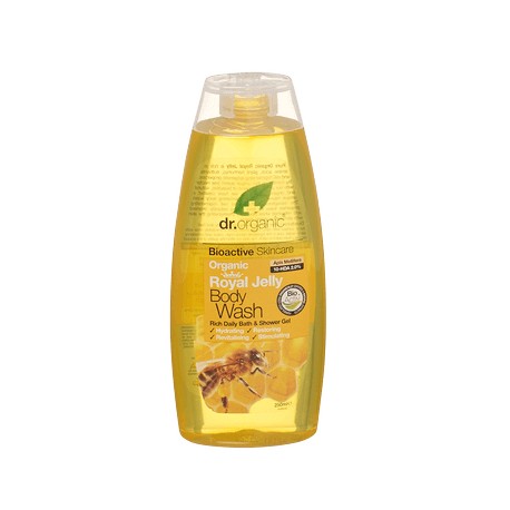 Dr.Organic Bioactive Royal Jelly Body Wash 250ml - Shams Shopping Centre Dr.Orgnic  