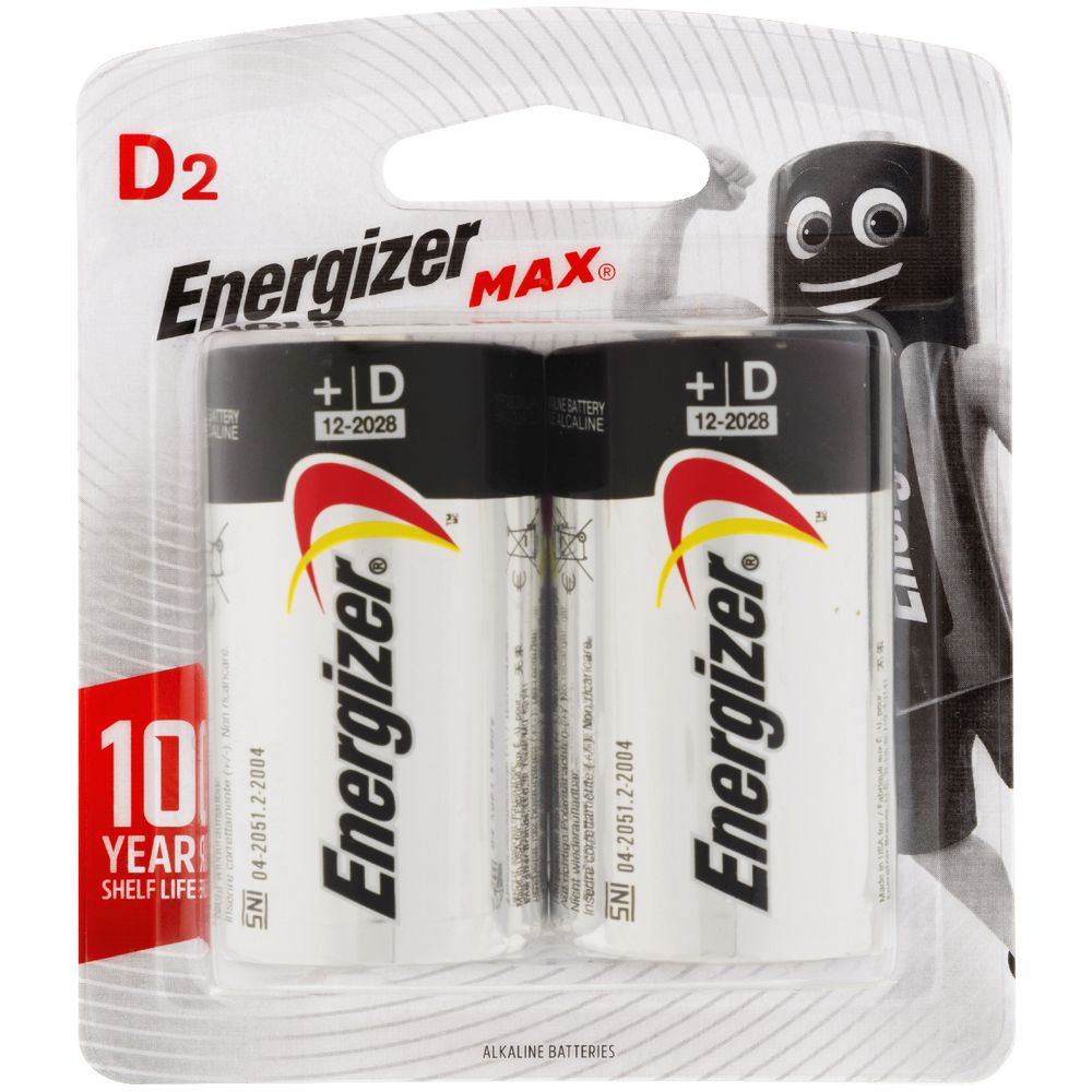 Energizer Max D 2 cell - Shams Shopping Centre Energizer  