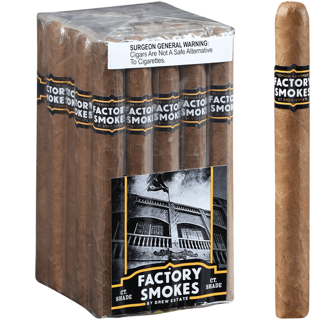 Factory Smoke Churchill Shade 25 Cigars (Full Box) - Shams Shopping Centre Factory Smoke  