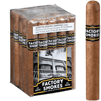 Factory Smoke Toro Shade 25 Cigars (Full Box) - Shams Shopping Centre Factory Smoke  