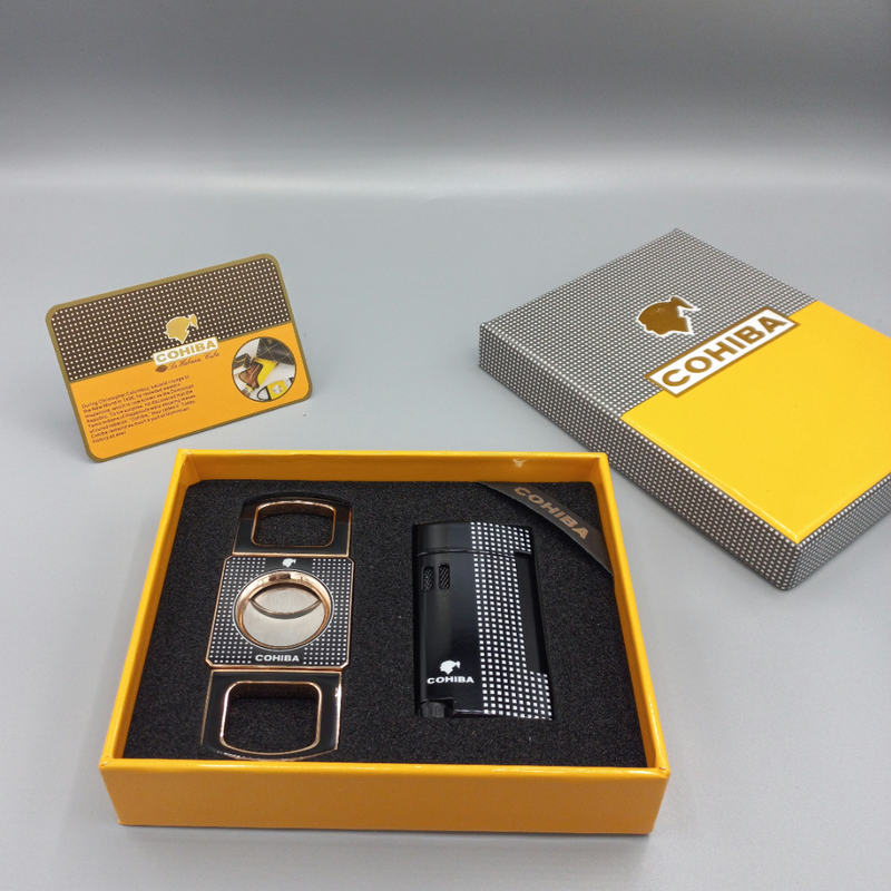 Cohiba Cigar Lighter & Cutter Set A640 - Shams Shopping Centre Cohiba  