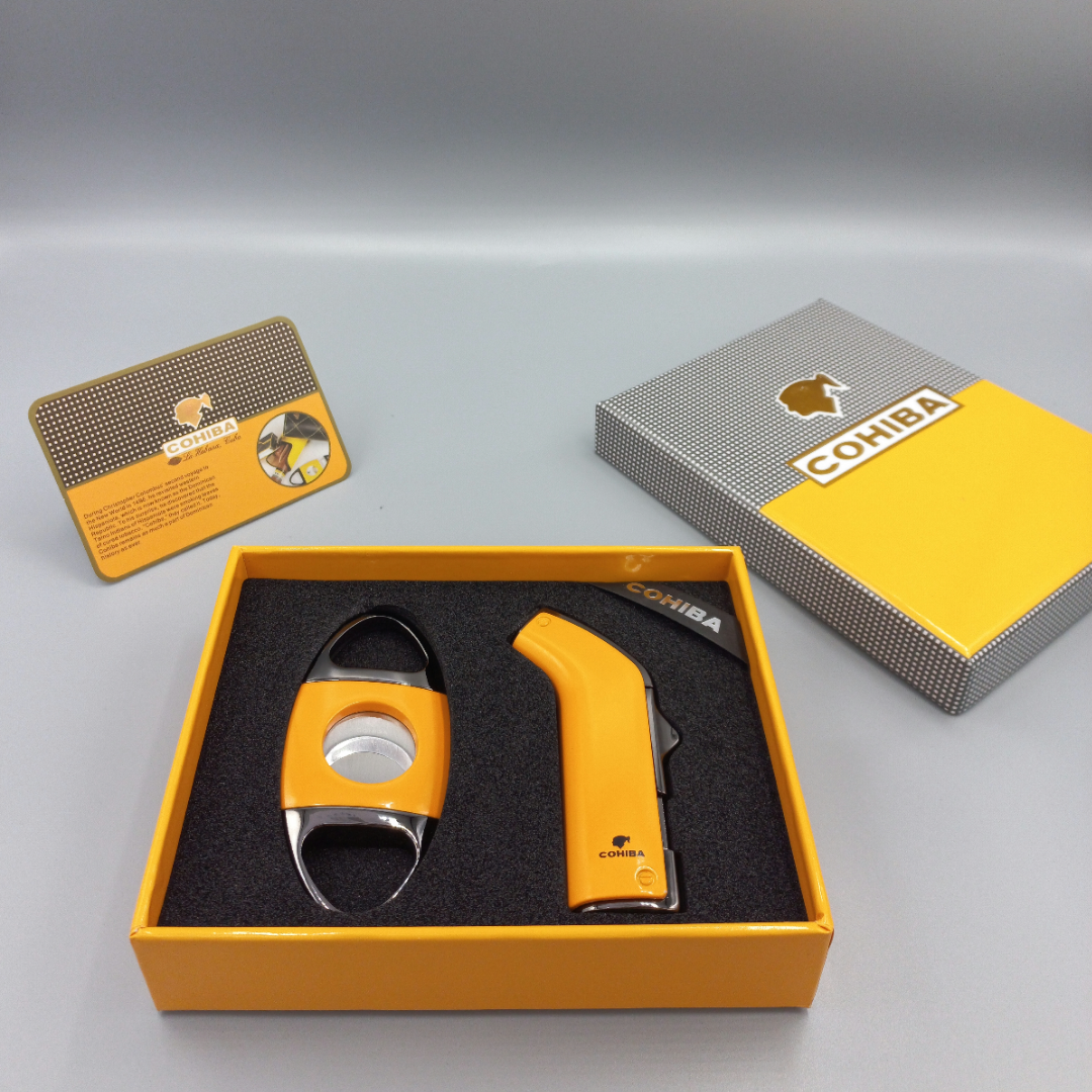 Cohiba Cigar Lighter & Cutter Set A631 - Shams Shopping Centre Cohiba  