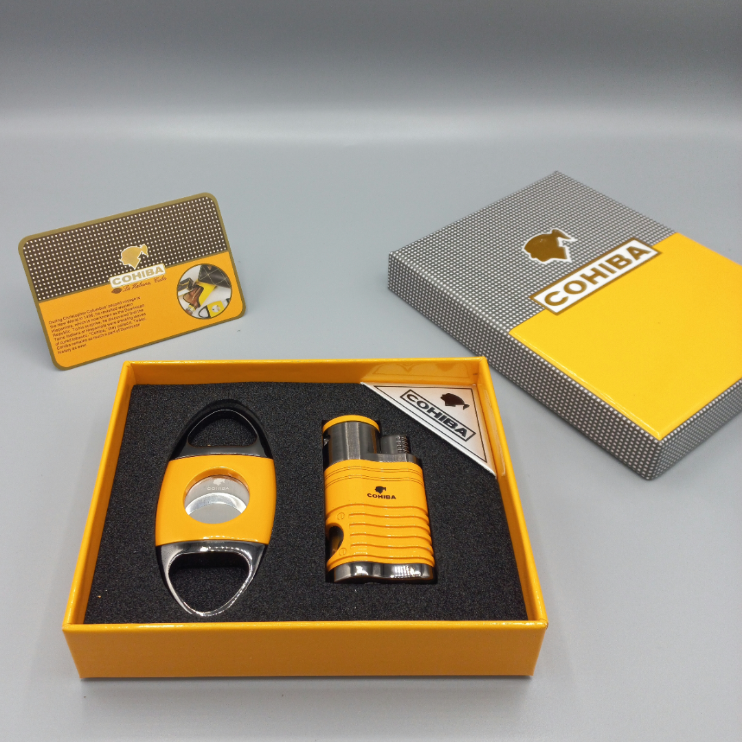 Cohiba Cigar Lighter & Cutter Set A630 - Shams Shopping Centre Cohiba  
