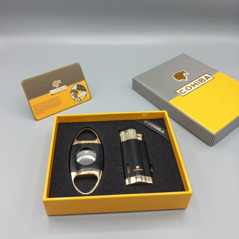 Cohiba Cigar Lighter & Cutter Set A626 - Shams Shopping Centre Cohiba  