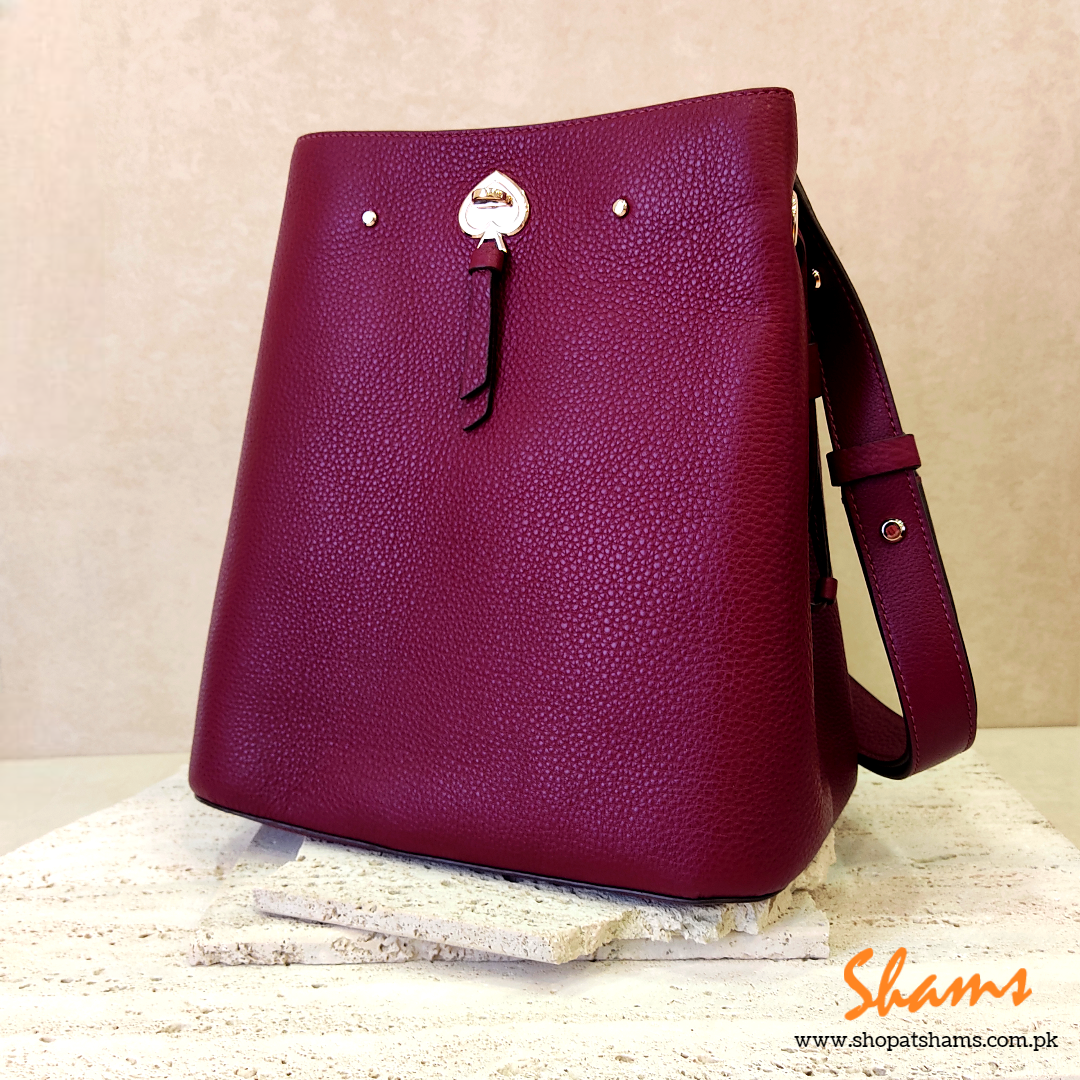 Kate Spade Pebbled Leather Ladies Bag Item # WKRU6827 - Shams Shopping Centre Shams Shopping Centre  