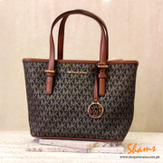 Micheal Kors Brown Gold Ladies Bag Item # S490-0003 - Shams Shopping Centre Michael Kors  