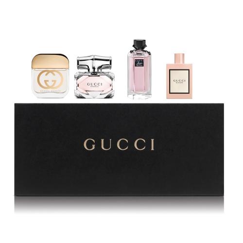 Gucci 4p Mini Parfum Gift Set - Shams Shopping Centre Gucci  