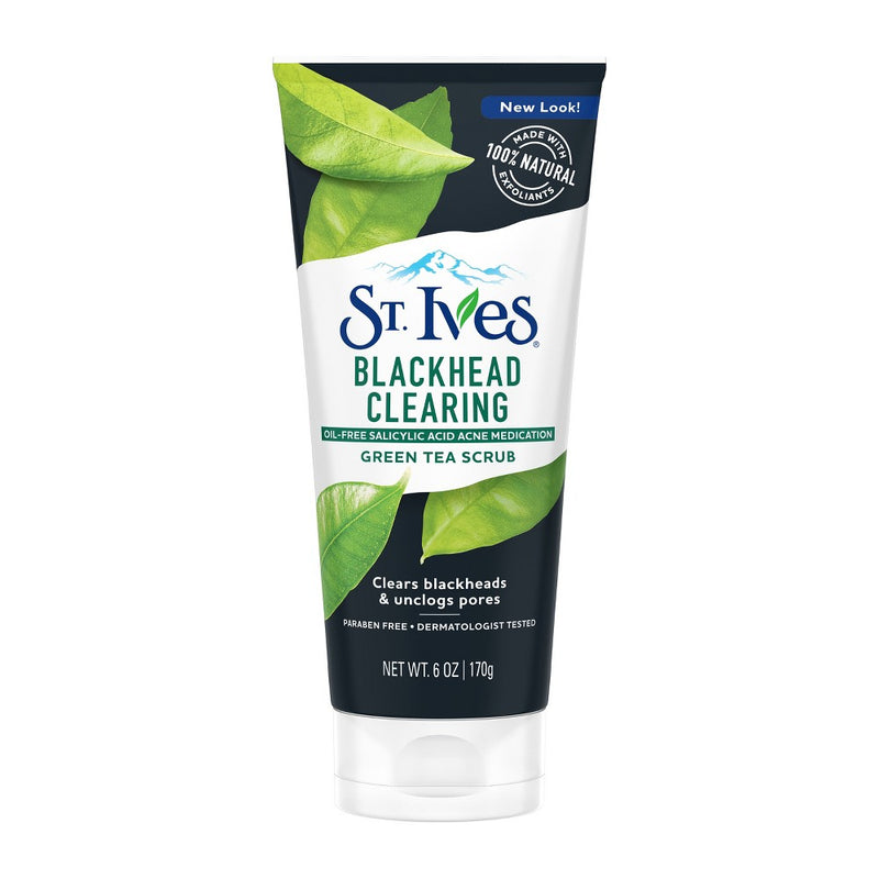 Stives Blackhead Clearing Geen Tea Scrub 170g - Shams Shopping Centre St Ives  