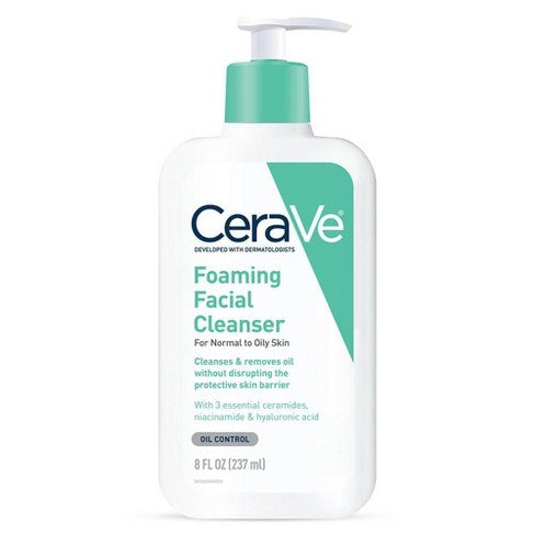 Cerave Foaming Facial Cleanser Oil Control 237ml - Shams Shopping Centre Cerave  