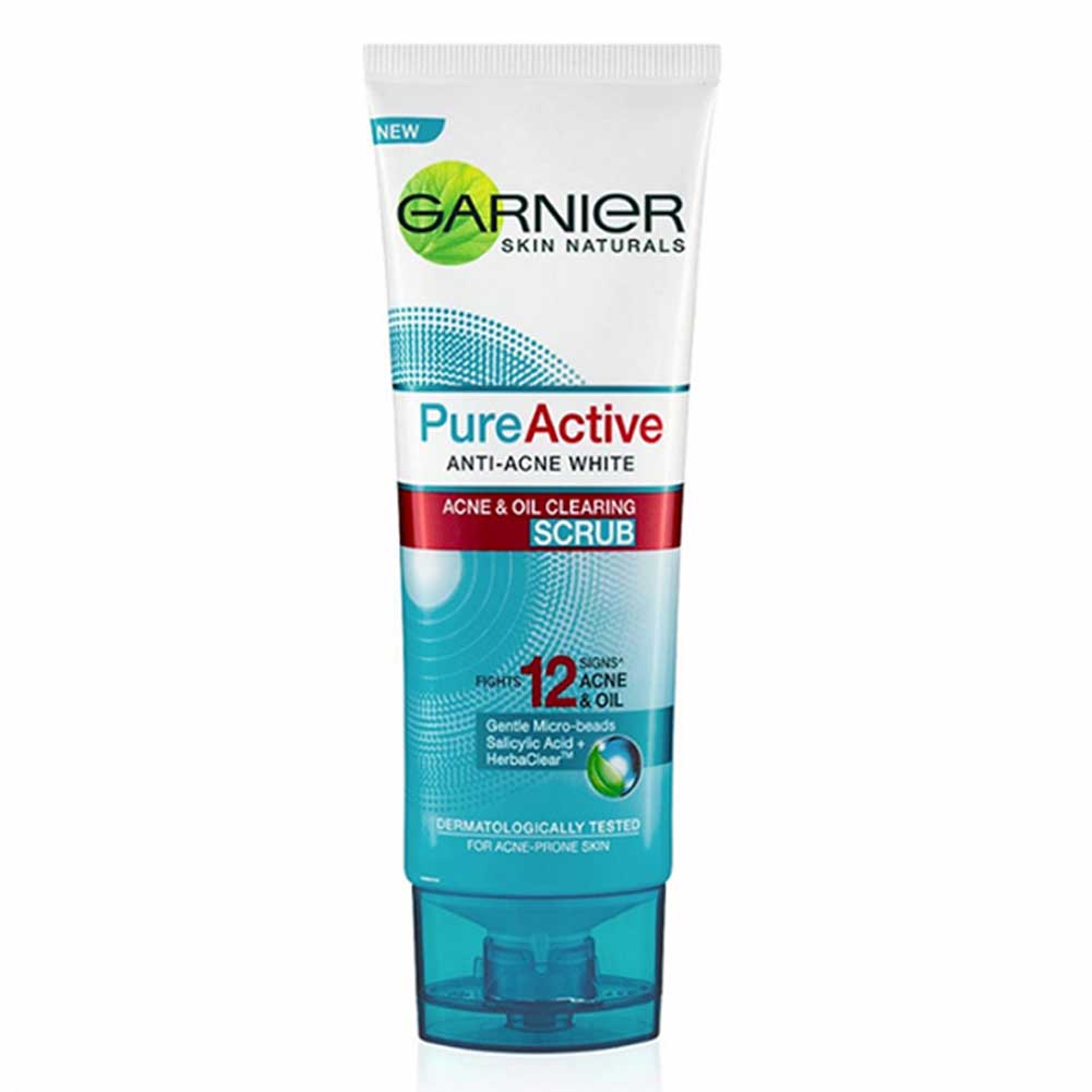 Garnier Pure Active Scrub 100ml - Shams Shopping Centre Garnier  