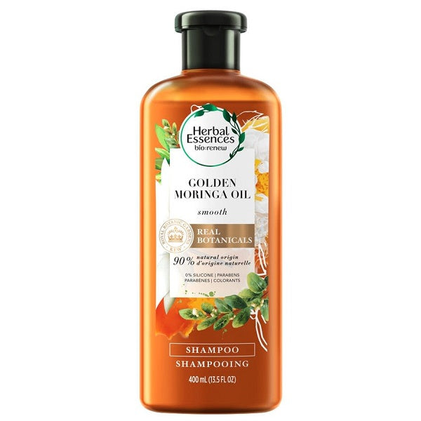 Herbal Essences Pure Real Botanic Golden Moringa Oil Shampoo 250ml - Shams Shopping Centre Herbal Essence  